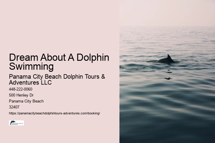 Dream About A Dolphin Swimming